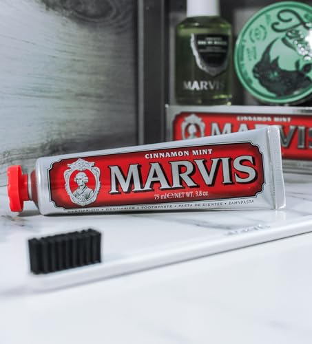 Marvis Cinnamon Mint Luxury Toothpaste - Fresh Breath & Protection