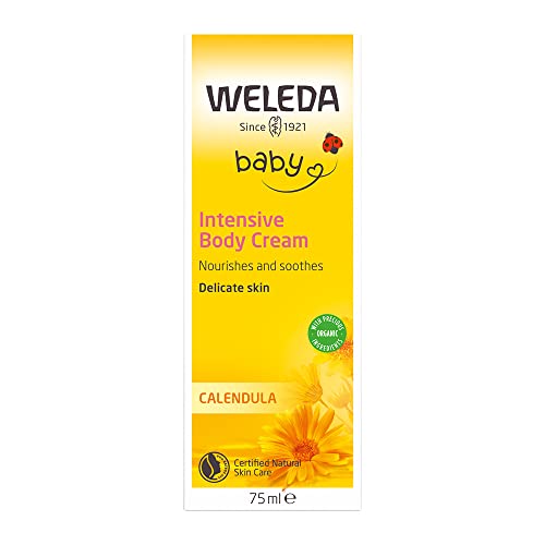 Weleda Calendula Body Cream, 2.5 Fl Oz - Nourishing Baby Skin Care