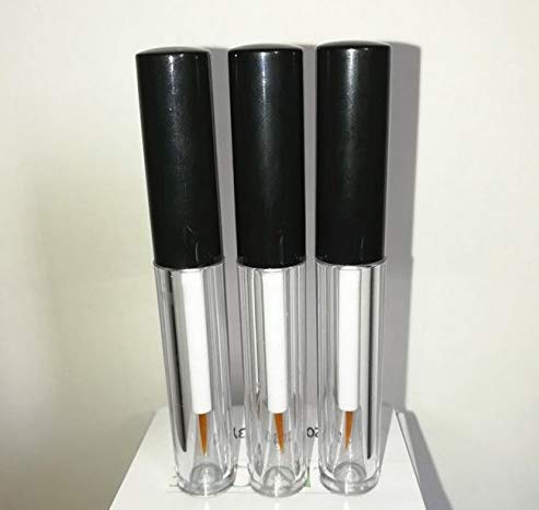 4 Pack 5ML Eyeliner & Eyelash Extension Liquid Storage Tubes with Brush - Portable Makeup Containers