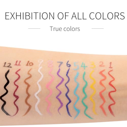 Waterproof Dark Blue Liquid Eyeliner - Smudge-Proof & Long-Lasting