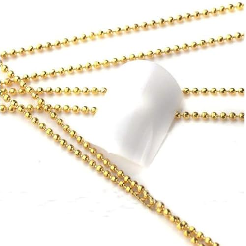 Gold Nail Art Chains - 4pcs 50cm Nail Charms & Decorations