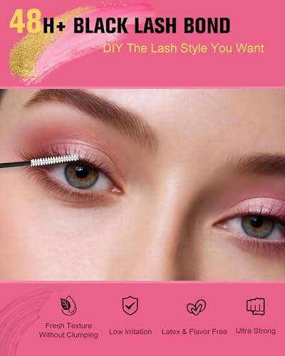 EMEDA 2-in-1 Lash Cluster Glue & Seal - Waterproof Strong Hold