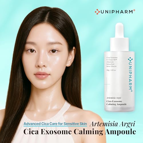 UNIPHARM Artemisia Cica Exosome Calming Serum 1.05 oz for Sensitive Skin