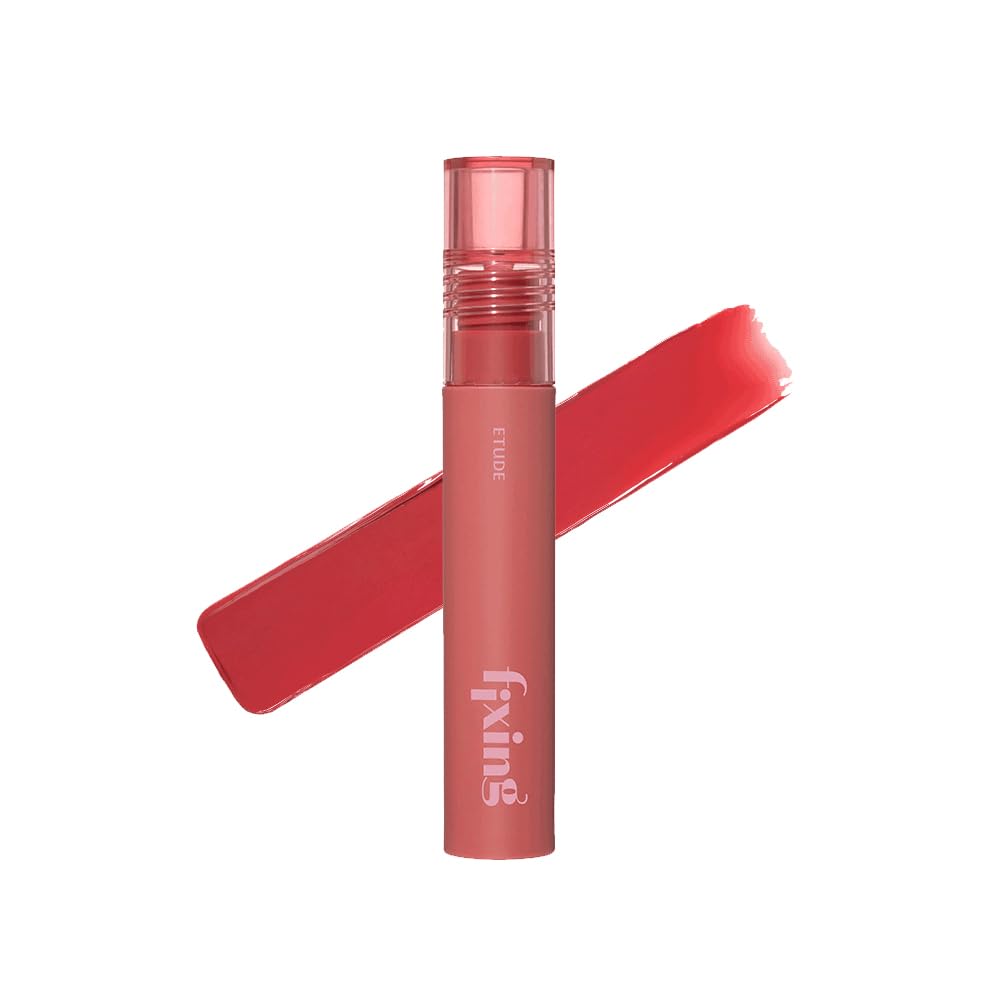 ETUDE Fixing Tint #01 Analog Rose - Long-Lasting, High-Pigment Liquid Lipstick | Waterproof Matte Finish | K-Beauty 4g