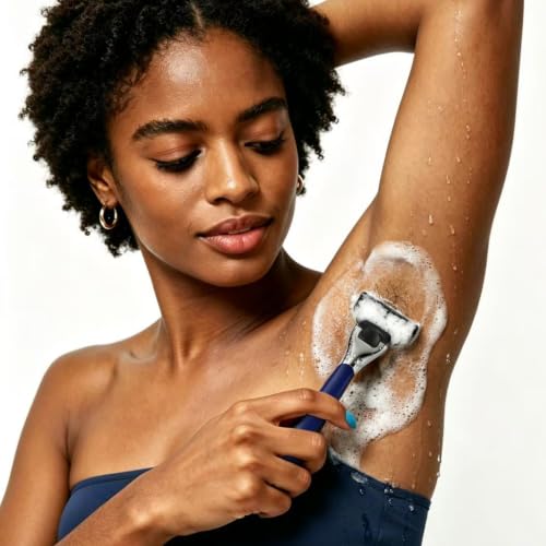 Refillable 5-Blade Razor Kit for Men & Women - Full-Body Shaving System