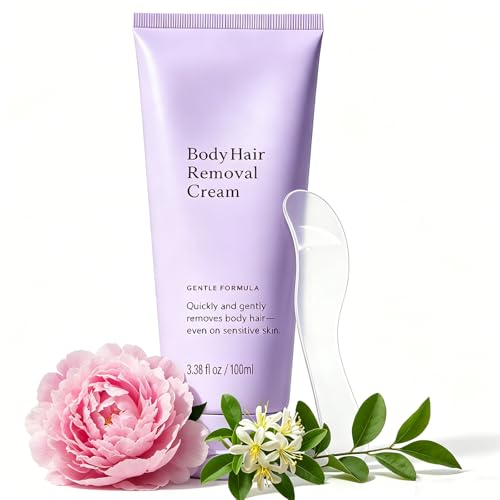 Snatched Hair Removal Cream for Older Women, Gentle Body Hair Remover for Arms, Legs, Underarms, Bikini Area