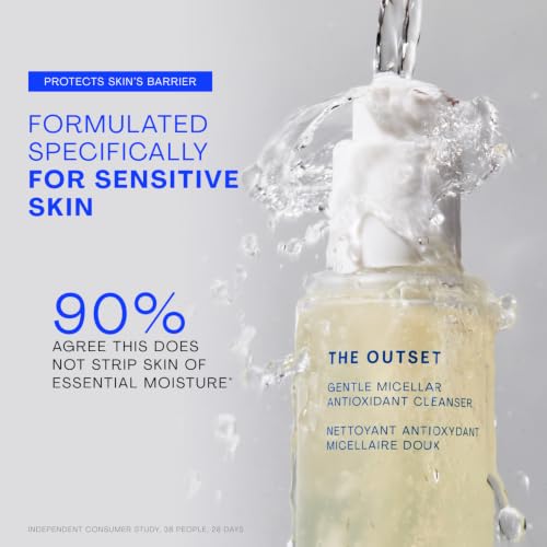 The Outset Gentle Micellar Gel Face Cleanser 1 fl oz - Hydrating & Antioxidant
