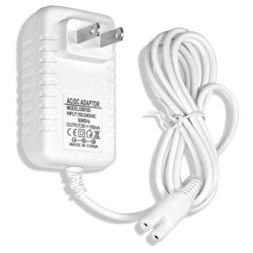 Pinkind Water Flosser Power Adapter Replacement 3V 100mA 5Ft Cord for Waterpik WP360 WP462