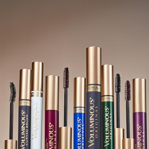 L'Oreal Paris Voluminous Mascara - Black Brown, 0.26 Fl Oz (Pack of 2)