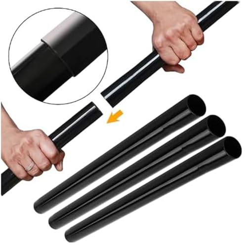3-Piece Vacuum Extension Wands for Shop Vac - 15" Plastic Tubes