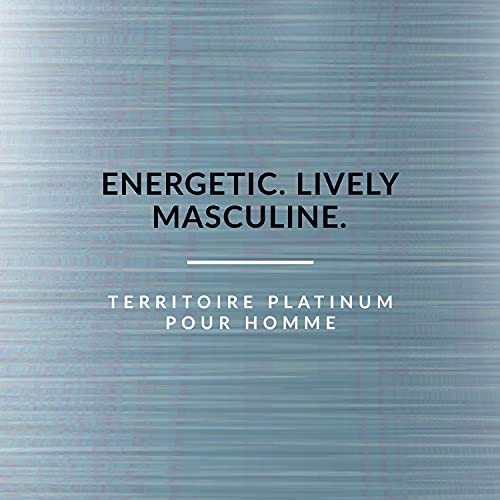 Territoire Platinum Eau De Parfum for Men - Aromatic Citrus Cologne