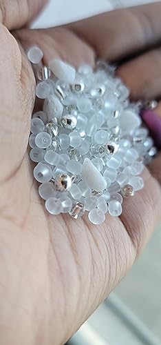 Moonstone Crystal Hair Sprinkle Beads – Loc Jewelry 4mm 6/0 Bundle