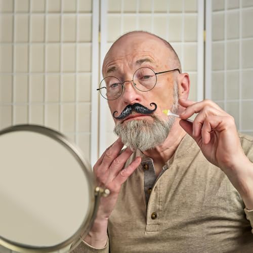 FOMIYES Self-Adhesive Beard Protector Stickers for Nose Waxing, 50 Pieces