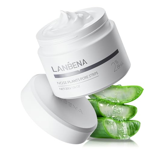 LANBENA 2.0 Blackhead Remover Mask with 60 Strips - Deep Pore Cleansing