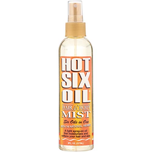 African Royale Miracle Hot Six Oil Mist - 8 oz Moisturizing Spray