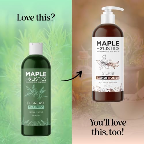Clarifying Shampoo for Oily Hair with Rosemary & Jojoba Oil - 8 Oz