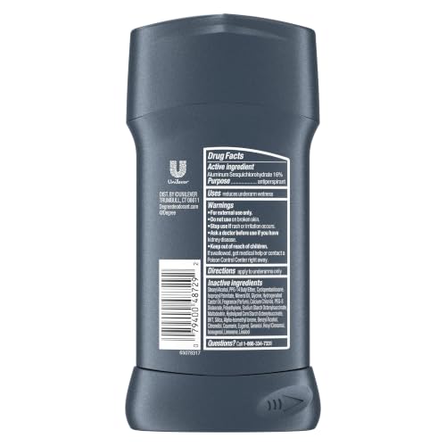 Degree Men Nonstop Antiperspirant Deodorant - 72-Hour Sweat Protection