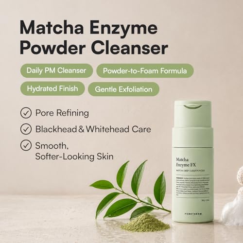 Matcha Enzyme Powder Cleanser for Sensitive Skin - 1.76 oz