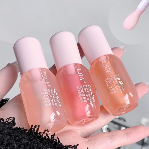 Hydrating Lip Gloss Stick Set - Long-Lasting Moisturizer for Dry Lips