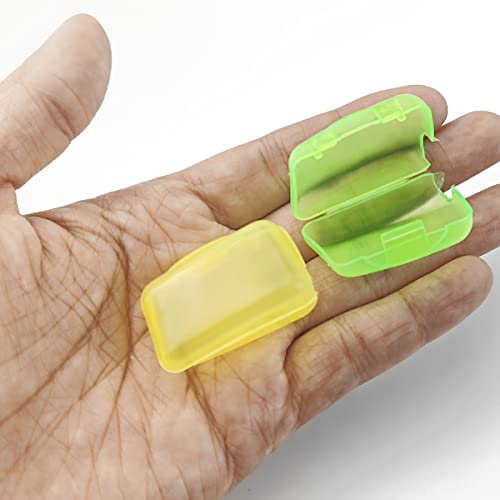 ROYHOO 100PCS Portable Toothbrush Travel Cases - Eco-Friendly Covers