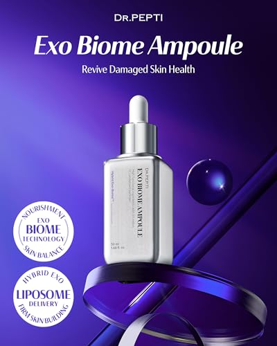 DR.PEPTI Exo Biome Ferment Ampoule - 50mL Daily Face Serum with Peptides