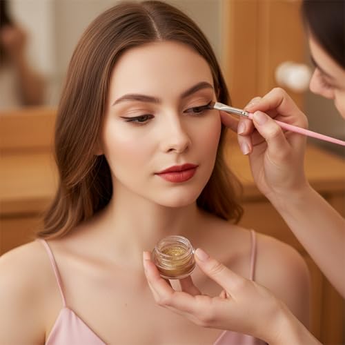 12-Piece Fine Angled Eyebrow Brush Set for Precision Makeup
