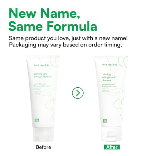 Calming Salicylic Acid Cleanser 100ml | Acne Care Gel Foam