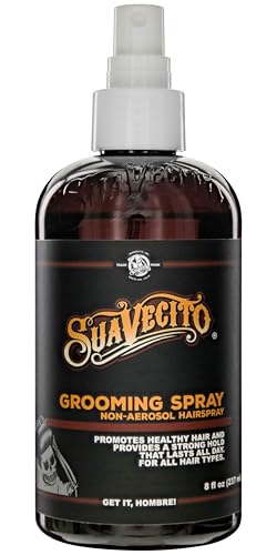 Suavecito Grooming Non-Aerosol Hairspray for Men - 8 oz