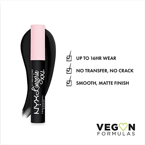 NYX Lip Lingerie XXL Matte Liquid Lipstick - Naughty Noir