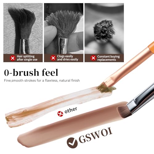 French Tip & 9mm Liner Acrylic Nail Brush with Cleaning Brush