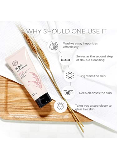 BETT Cleansing Foam 150ml with Rice Water & Moringa Oil