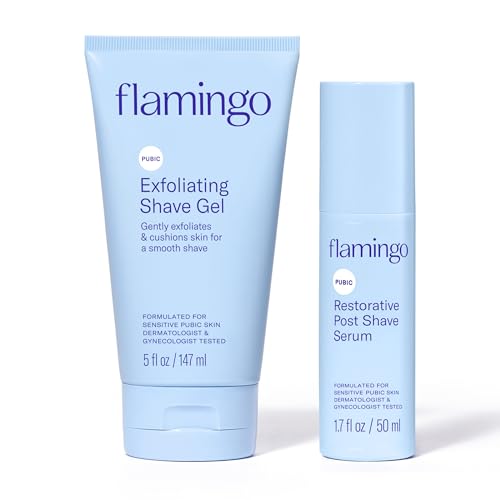 Flamingo Pubic Hair Shaving Skin Care Set