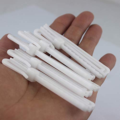 30 Pcs Adjustable Curtain Hooks for Drapes & Shower Curtains