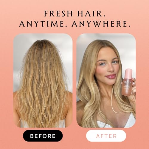 Lebanta Hair Perfume for Women - Odor Eliminator Oil Hair Spray & Body Mist Set - Travel Size Fresh Hair Mist Fragrance Hair Care Gift for Girls, Woman & Teen - 60mL (Pink Jasmine)