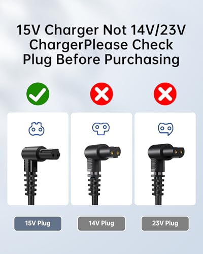 15V Replacement Charger for Black & Decker Hand Vacuums