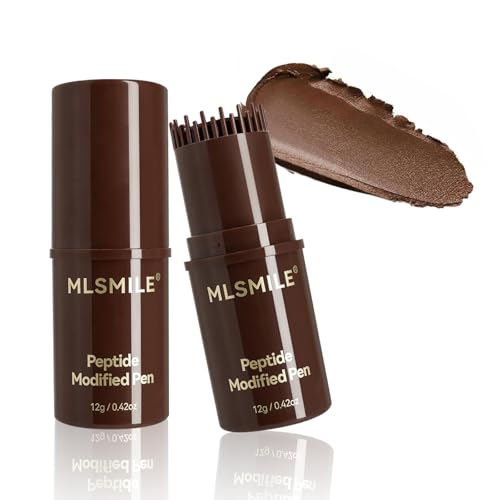 Instant Dark Brown Peptide Hair Dye Comb for Gray Coverage