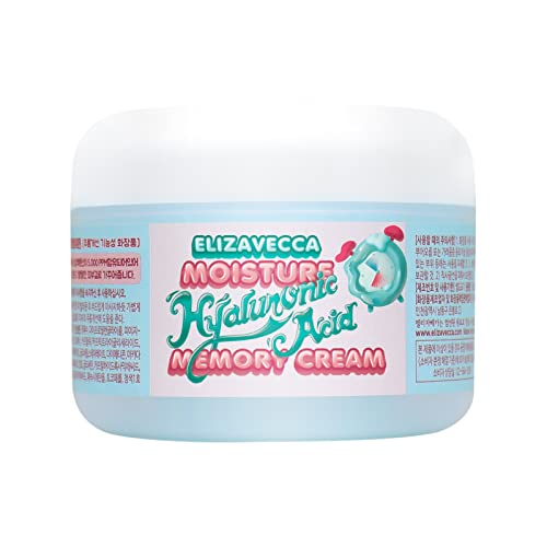 Elizavecca Hyaluronic Acid Memory Cream 100g - Hydrating Skin Moisturizer