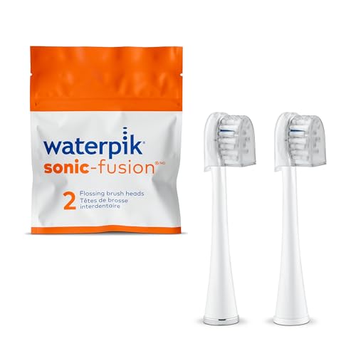 Waterpik Sonic-Fusion Compact Replacement Brush Heads, 2-Pack