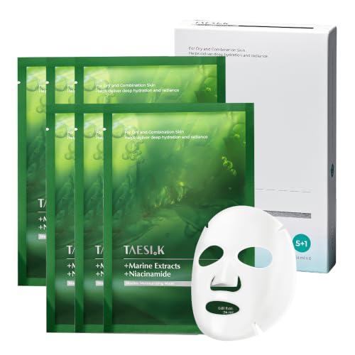 Daily Refresh Hydrating Sheet Mask with Niacinamide & Peptides - 6ct