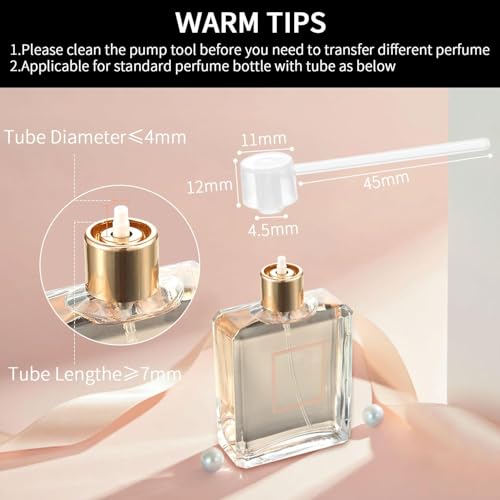 Boao 14 Pcs Black 5ml Travel Perfume Atomizers with Refill Pump