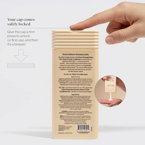 Kitsch Rice Water Strengthening Conditioner for Thin & Damaged Hair