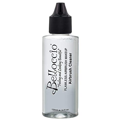 Belloccio Airbrush Cleaner - 4 Ounce Makeup Cleaning Solution