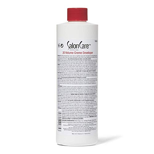 Salon Care 20 Volume Creme Developer - Stabilized Formula, 16 oz