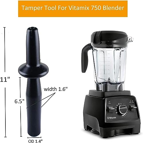 Vitamix Low Profile Tamper for 64 oz & 40 oz Containers - BPA-Free