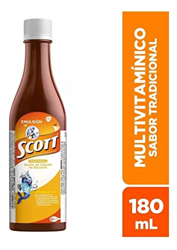 Emulsion Scott Tradicional Liquid Multivitamin 180 ML