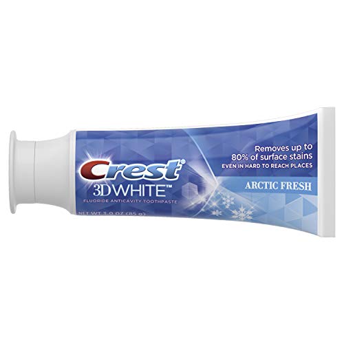 Crest 3D White Arctic Fresh Whitening Toothpaste 3oz - Removes Surface Stains & Strengthens Enamel