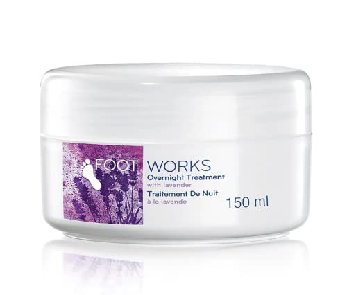 Avon Foot Works Lavender Overnight Foot Treatment Cream - Soothes & Hydrates Feet