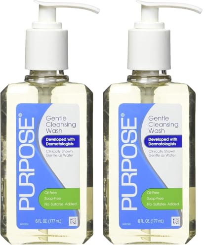 Purpose Gentle Cleansing Wash for All Skin Types - 6 oz (Pack of 2)
