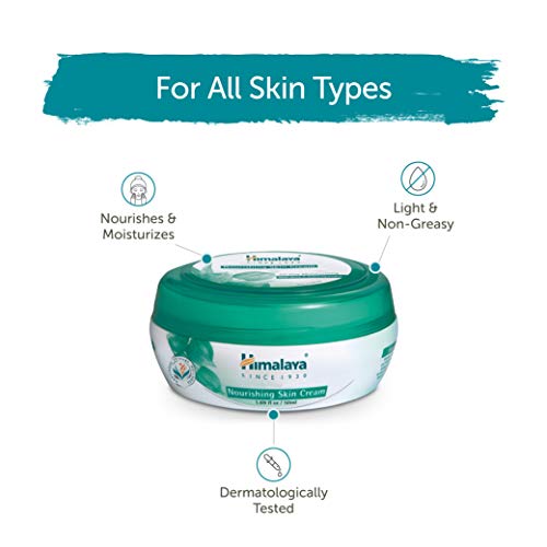 Himalaya Nourishing Skin Cream with Aloe Vera & Ashwagandha, 1.69 oz - Moisturizing for Dry Skin