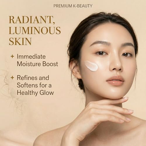 LICORNE Vegan Rice Facial Cream with AHA & PHA – Lightweight Korean